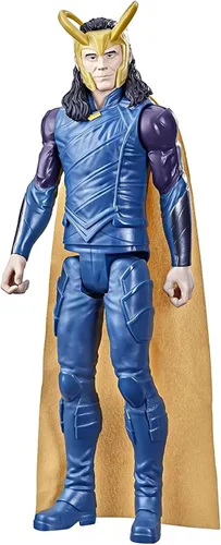 Miniatura 3 de Marvel Avengers Titan Hero Series Figura de acción coleccionable de Loki de 12 pulgadas, juguete para edades de 4 años en adelante