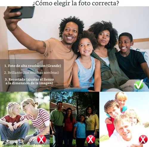 Miniatura 3 de EGUEGU Kits de pintura artística de diamantes personalizados para adultos – Pintura de perforación personalizada 5D para hacer tu propia foto
