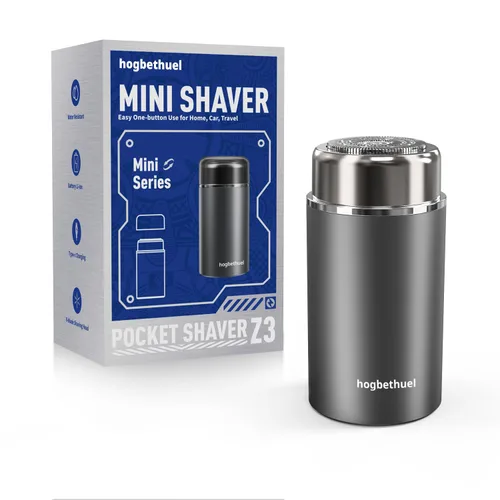 Maquinilla de afeitar eléctrica para hombres, afeitadora eléctrica recargable para hombres, maquinilla de afeitar portátil para viajes, mini