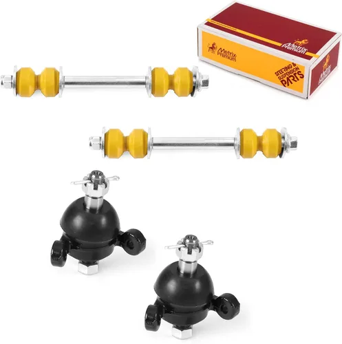 Miniatura 188 de Metrix Premium Chassis Parts - Juego de 4 piezas de articulación de rótula superior y barra estabilizadora delantera para Ford Ranger RWD 1998-2011