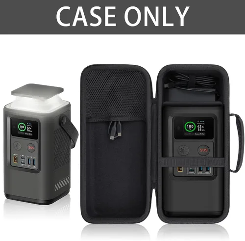Miniatura 2 de co2CREA Funda de viaje rígida compatible con Anker PowerCore Reserve 192Wh Power Bank 60,000mAh LiFePO4 Cargador portátil de 60 W de energía