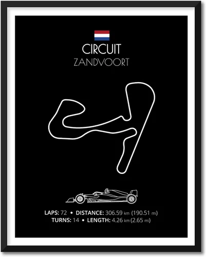 Miniatura 72 de Custom Car Posters Póster hecho a mano compatible con Autodromo Enzo e Dino Ferrari (Imola, Italia), póster de pista de carreras diseñado