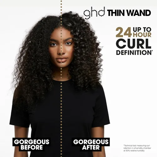 Miniatura 3 de ghd Curve® Professional Hair Curling Irons & Wands Soft Waves, Classic and Tight Curls 0.5 –1.5 Inch Barrels’ 365ºF Styling Temp Preventing