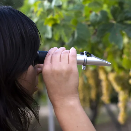 Miniatura 3 de Refractómetro de mosto de cerveza para cerveza casera, gravedad específica de doble escala 1.000-1.130 y Brix 0 ~ 32%, hidrómetro de refractómetro