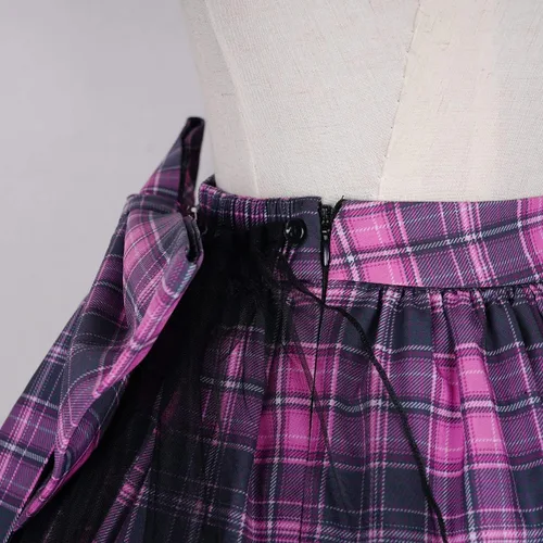 Miniatura 6 de ZZEQYG Sweet Cool - Falda de dos piezas con diseño de rock punk