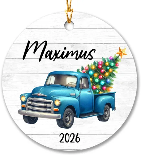 Miniatura 12 de Adorno de tren de Navidad, adorno de tren personalizado para decoración de árbol de Navidad, adorno personalizado de tren de amor para niños
