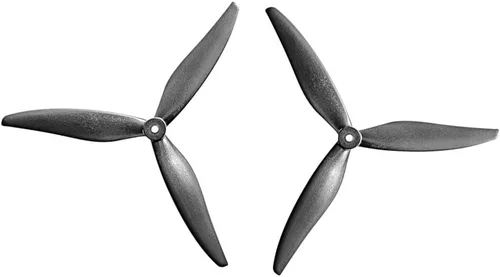 Miniatura 7 de Gemfan 8040 8060 9045 1050 Hélice de 3 palas CW CCW 0.197 in Orificio central Diámetro interior Paleta para Quadcopters Multirotors Drone