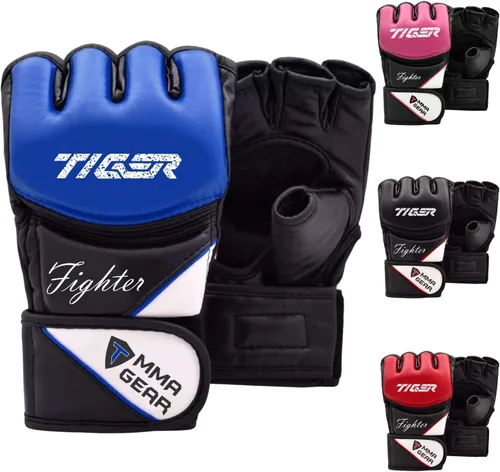 Miniatura 10 de Guantes MMA Grappling Muay Thai Boxeo Entrenamiento Artes Marciales Sparring