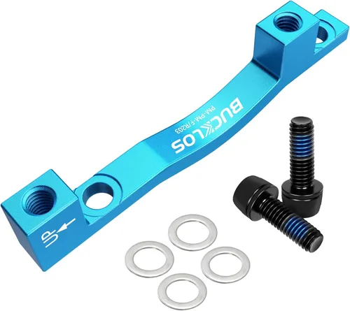 Miniatura 21 de BUCKLOS PM/es Adaptador de montaje de pinza de freno de disco delantero 180/7.992 in Accesorios de piezas de engranajes, adaptador de rotor