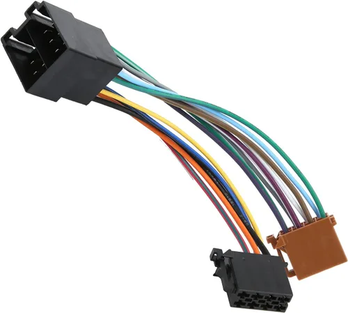 Miniatura 6 de Para Peugeot 106 206 306 307 405 406 607 Adaptador de arnés de cableado ISO kit de audio estéreo para coche apto para Peugeot 106 206 306 307 405