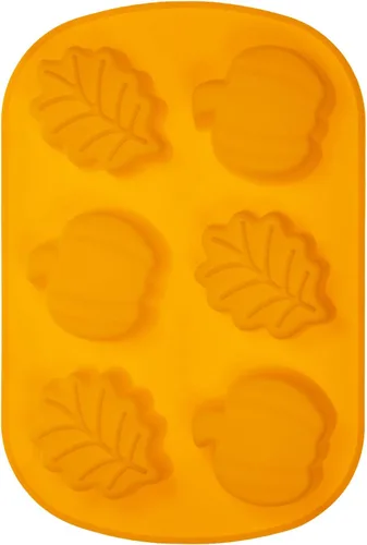 Miniatura 5 de Moldes de silicona de hoja de calabaza para cocina, molde de jabón de gelatina de chocolate para helado, moldes para hornear, molde de silicona
