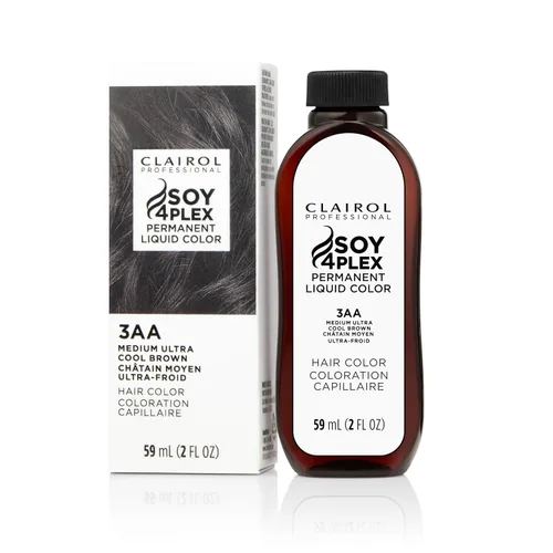 Clairol Professional Permanent Liquicolor for Medium Brown to Red Violet Brown Hair Color with 100% Gray Coverage | Packaging May Vary 3aa Medium