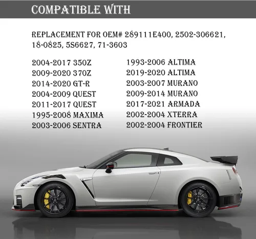 Miniatura 7 de Sensor de líquido para limpiaparabrisas de automóvil, sensor de líquido para limpiaparabrisas compatible con Nissan 350Z 370Z GT-R Quest Maxima
