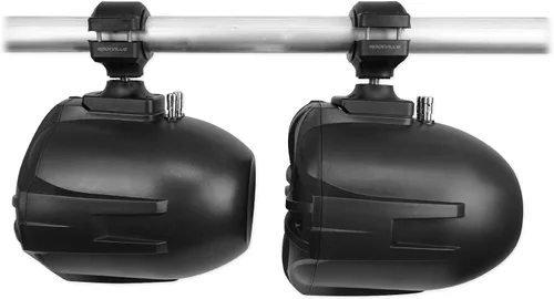 Miniatura 7 de Rockville Paquete RGHR45: 1 receptor de orificio de calibre marino con Bluetooth, USB, AM/FM + (1) par RWB70B Negro 6.5" 250W Wakeboard Marine