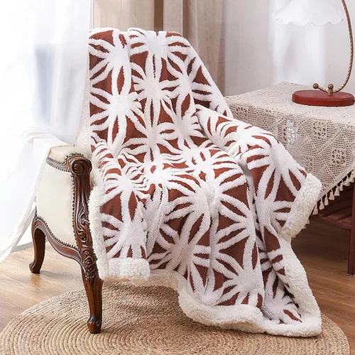 Miniatura 26 de LOMAO – Manta de vellón sherpa, suave y mullida de doble faz para sillón, sofá o cama (negro, 51 x 63 pulgadas)