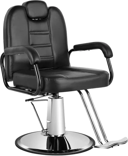 Miniatura 9 de Artist hand Sillas de barberos, silla reclinable hidráulica de alta resistencia, muebles de spa, asiento extra ancho, equipo de peluquería