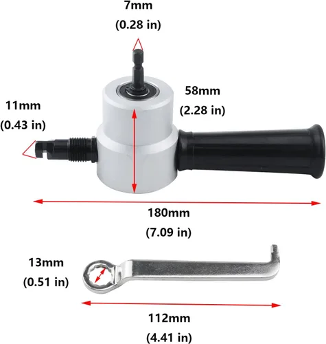 Miniatura 2 de Antrader accesorio para taladro de doble cabezal para cortar metal