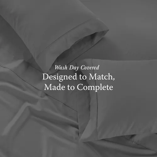 Miniatura 4 de Threadmill Home Linen Bedding - Juego de sábanas de 300 hilos, 100 % algodón, juego de cama de lujo, 4 piezas, tejido de satén suave, color blanco