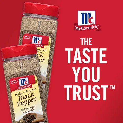 Miniatura 21 de McCormick Pimienta negra molida pura, 16 oz