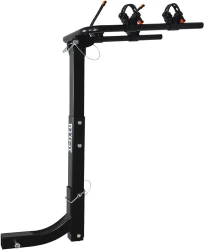 Miniatura 5 de Soporte de enganche para 2 portabicicletas con receptor de 2 pulgadas para coche, camión, SUV, transporte [P/N:ET-TOOL045-A-BLACK]
