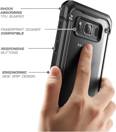 Miniatura 3 de SUPCASE Funda protectora híbrida para Samsung Galaxy S8 Active de la serie Unicorn Beetle Premium para Samsung Galaxy S8 Active 2017