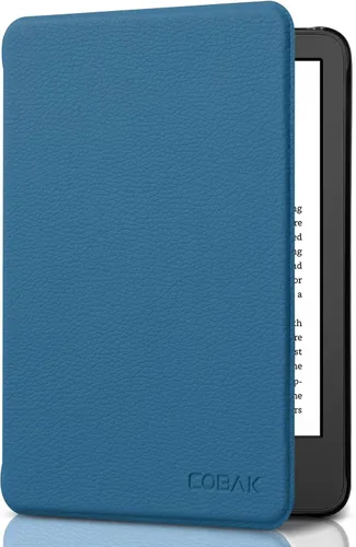 Miniatura 25 de CoBak Funda para Todos los Kindle Nuevos de 6 Pulgadas 2024 y 2022 (11ª Generación) - Cubierta Inteligente de Cuero PU, Suspensión y Activación