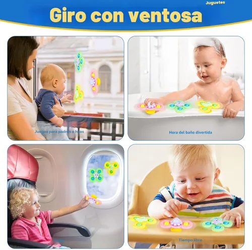 Miniatura 6 de Juguetes para bebés de 6 en 1 de 6 a 12 meses, juguetes Montessori para bebés de 6-12-18 meses, anillos de apilado de bloques de juguetes