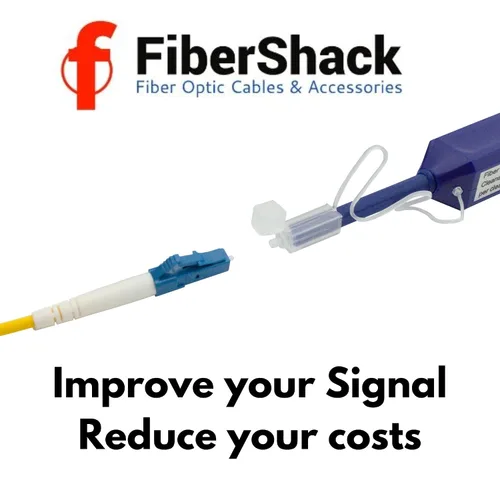 Miniatura 5 de Fibershack - Bolígrafo limpiador de fibra de 1,25 mm LC. Limpiador de fibra de un solo clic de 800+. Limpiador de conector óptico LCUPC y bolígrafo