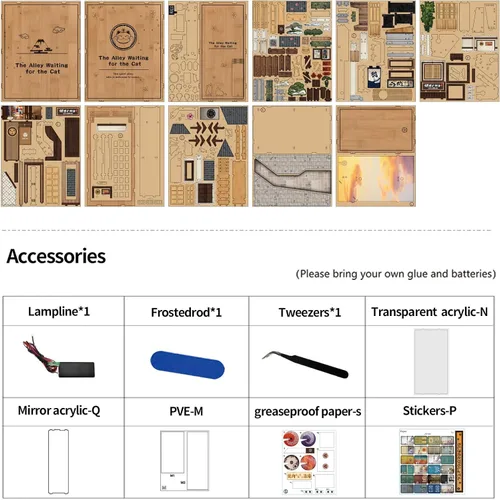 Miniatura 8 de Kit de rincón de libros, kit de casa de muñecas en miniatura, japonés para adultos y adolescentes, decoración de estantería de casa pequeña