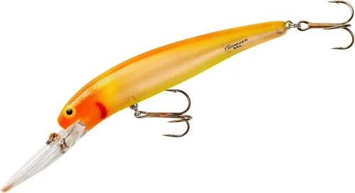 Miniatura 19 de Bomber Señuelos Long A Slender Minnow Jerbait Señuelo de Pesca a rayas (Baby Striper)