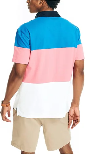 Miniatura 2 de Nautica Polo de rayas rugby de ajuste relajado para hombre