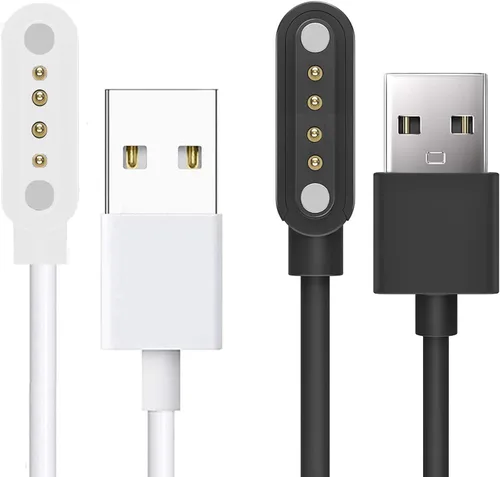 Miniatura 8 de Lamshaw Compatible con el cargador de reloj inteligente Parsonver LA24, cable de carga magnético de repuesto USB compatible con Parsonver LA24 Smart