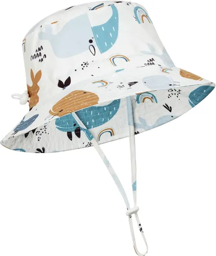 Sombrero de sol para bebé, sombreros de pescador para niños, protección solar de verano, sombreros de playa para niños, sombrero de ala ancha para