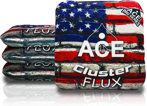 Miniatura 18 de Cluster Flux Bolsos de Cornhole ACE Pro + Kits PRO Tecnología de Almohadilla de Cluster Doble Cara Resbaladiza y Pegajosa para Todo Clima