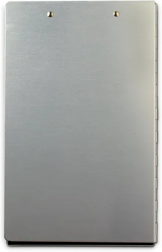 Miniatura 9 de Saunders Portaformularios Snapak de aluminio reciclado, tamaño de notas, Gris