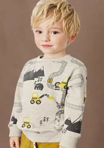 Miniatura 3 de Bumeex Sudaderas con Capucha de Cuello Redondo para Niños de 2 a 7 Años
