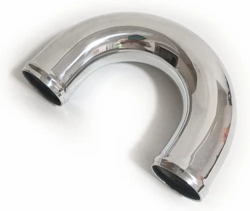 Miniatura 13 de Tubo de aluminio recto de 4 pulgadas (4.016 in) de diámetro exterior con extremos con cuentas, para intercooler y entrada, pulido de 11.81 pulgadas
