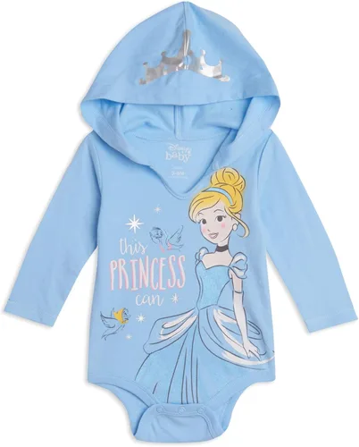 Miniatura 5 de Disney Princesa Ariel Cenicienta Princesa Belle Baby Girls Cuddly Body recién nacido a bebé Multicolor