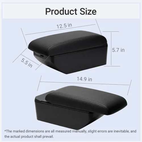 Miniatura 7 de Para Suzuki Jimny Reposabrazos JB23 JB43 1999-2018 Reposabrazos de coche Organizador de consola Caja de almacenamiento Reequipamiento Piezas