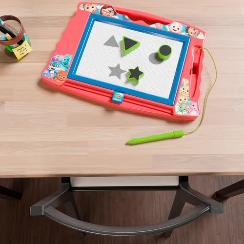 Miniatura 4 de Lollipop Cocomelon Pizarra Magnética para Dibujar con 3 Sellos Magnéticos - Tableta de Dibujo Creativa para Niños y Niños Pequeños de 3+, Juguete