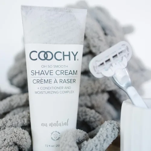 Miniatura 5 de Coochy Crema de afeitado - Loción hidratante para afeitado - Crema de afeitar íntima suave - Para área del bikini, axilas, piernas y más - Fórmula
