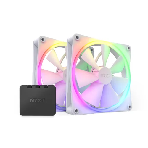 Miniatura 10 de NZXT F120 RGB Paquete Triple – 3 x ventiladores RGB PWM de 120 mm para PC con controlador RGB – Alto flujo de aire, bajo ruido – Rodamiento