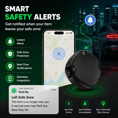 Miniatura 4 de Rastreador GPS magnético oculto para vehículos, rastreador magnético impermeable para automóvil, sin tarifas mensuales, mini rastreador GPS portátil