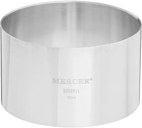 Miniatura 4 de Mercer Culinary Molde de acero para anillos de chef, 2 pulgadas x 1.75 pulgadas, inoxidable
