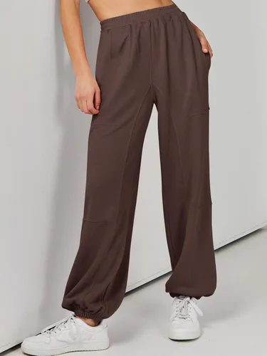 Miniatura 7 de ANRABESS Pantalones deportivos de cintura alta para mujer