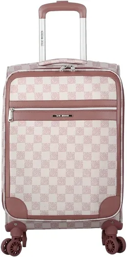 Miniatura 54 de Steve Madden Equipaje de diseñador, Chalet Gris Claro, Juego de maleta giratoria ligera expandible de 3 piezas - Juego de viaje