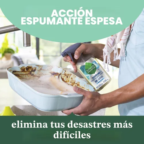 Miniatura 4 de Seventh Generation Espray Espumoso para Platos, 3X Luchadores contra la Grasa, Sin Fragancia ni Colorantes, 16 Fl. Oz.