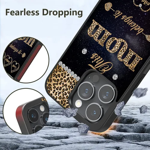 Miniatura 4 de Fundas de teléfono personalizadas, bonito regalo útil para la abuela para iPhone 11, 12, 13, 14, 15, 16 Pro Max Plus Mini X 5, 6, 7, 8, para Samsung