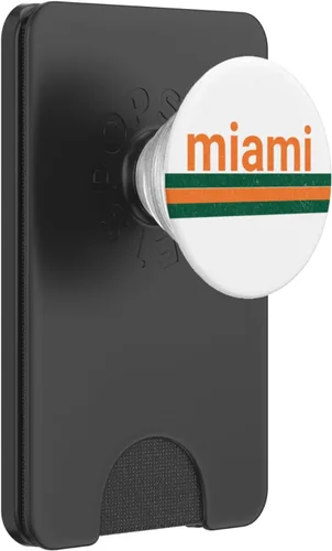 Miniatura 7 de Miami Retro Souvenir PopSockets PopGrip intercambiable