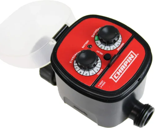 Miniatura 12 de Chapin 41003 Temporizador de agua de doble zona con construcción resistente al agua, numerosas opciones para la frecuencia de riego/duración